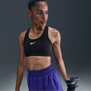 ❥𝗡𝗜𝗞𝗘: Women's Swoosh Medium Support Non-Padded Sports Bra